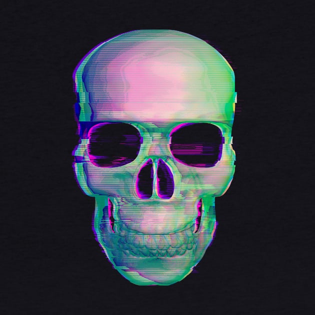 Digital Skull by Drop23